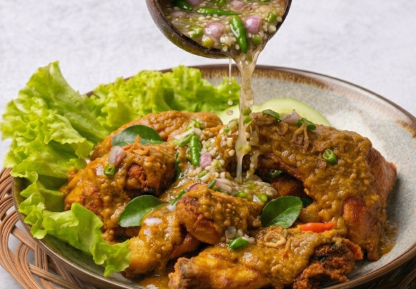 ayam banjur pisan